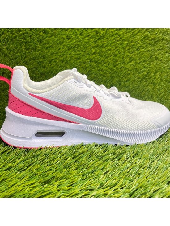Nike Shoes - Nike Air Max Nuaxis Womens Size 9.5 White Pink Athletic Running Shoes Sneakers